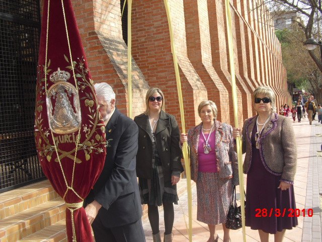 La Hermandad del Rocío de Murcia participó en la Procesión del Domingo de Ramos - 2, Foto 2