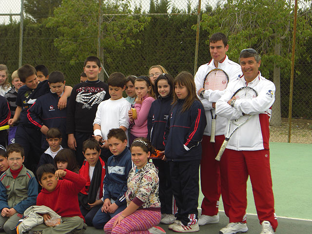 Comienzan las I jornadas escolares de tenis en el Club de Tenis Totana - 8