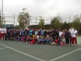 Comienzan las I jornadas escolares de tenis en el Club de Tenis Totana