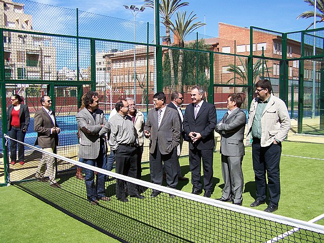 El alcalde de Águilas y el delegado del Gobierno inauguran las nuevas instalaciones deportivas del Huerto de Don Jorge ... - 1, Foto 1