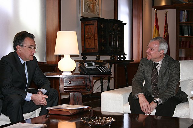Valcárcel recibe al director general de FEPEX, José María Pozancos - 1, Foto 1