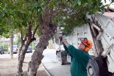 Ante la llegada de la primavera, los jardines de Mazarrón se ponen a punto