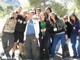 Un total de quince jvenes participaron en una jornada medioambiental en Santa Ana del Monte