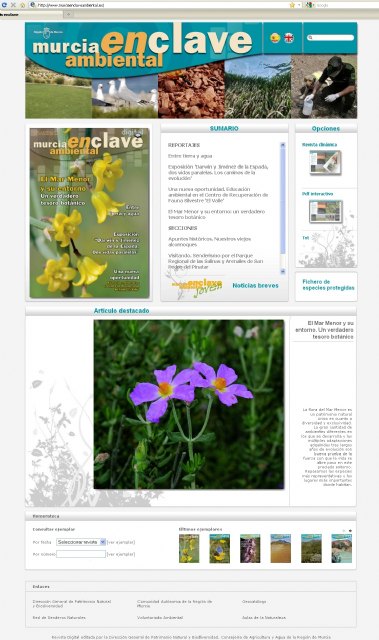 La revista ‘Murcia enclave ambiental’ recibió más de 11.000 visitas desde que comenzó su etapa digital - 2, Foto 2