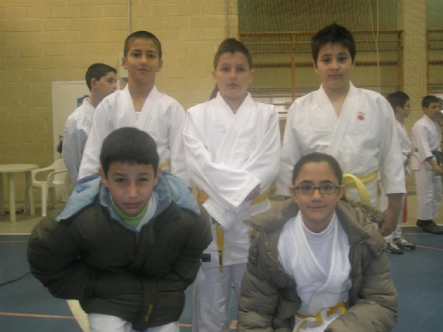 Los alumnos de la Escuela Deportiva Municipal de Judo de Totana participan en las competiciones federadas celebradas en Puente Tocinos - 1, Foto 1