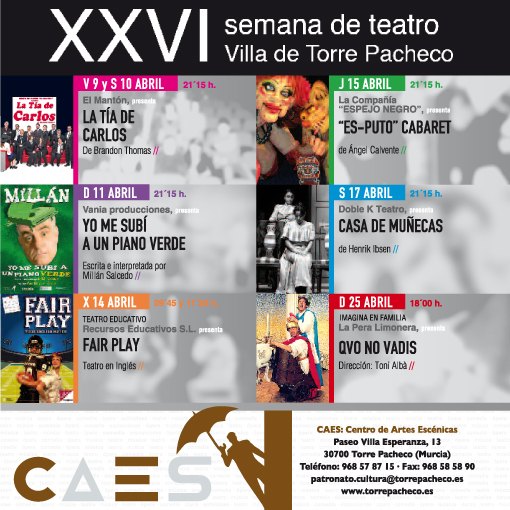 Presentación de la XXVI Semana de Teatro de Torre-Pacheco - 2, Foto 2