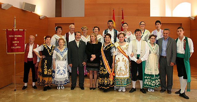 Reverte recibe a los representantes de la Casa Regional de Murcia en Palma de Mallorca - 1, Foto 1