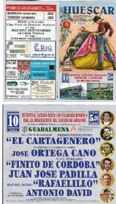 Ortega Cano, Rafaelillo y “El Cartagenero” torean el prximo sbado en Huscar (Granada)