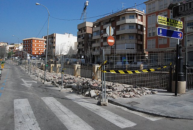 Comienzan las obras de remodelación del paseo de la Avenida de la Rambla de La Santa, incluida en el POS 2009, Foto 1