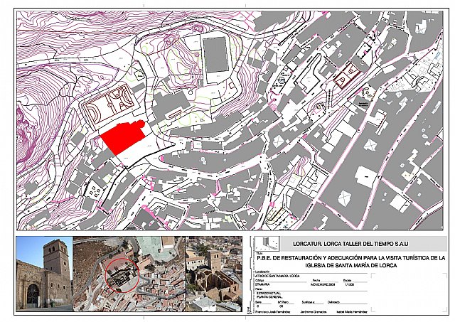 El Ayuntamiento de Lorca inicia las obras de consolidación y adecuación de la iglesia de Santa María para que pueda ser visitada - 2, Foto 2