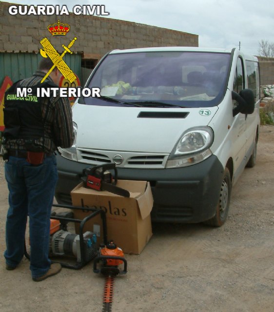 La Guardia Civil vuelve a detener a tres ladrones en el Campo de Cartagena - 1, Foto 1
