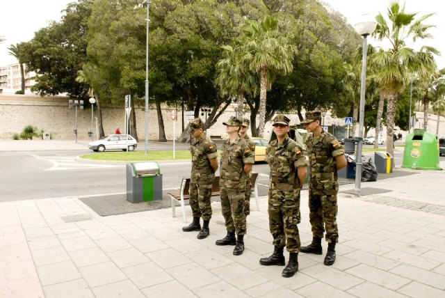 Infantería de Marina toma Cartagena para la Ruta de las Fortalezas - 1, Foto 1