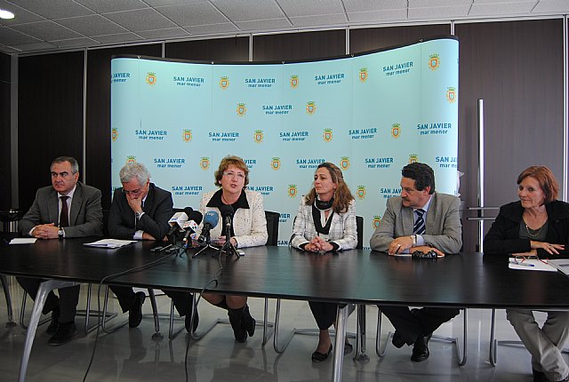 El Secretario General del Mar se reúne en San Javier con los alcaldes del Mar Menor - 1, Foto 1