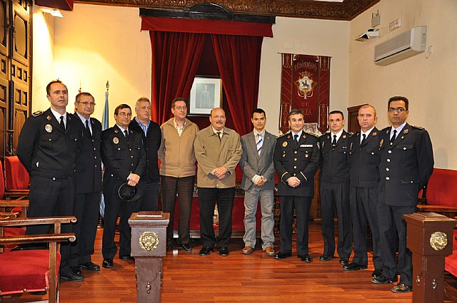Toma de posesión de tres nuevos Cabos en el Cuerpo de la Policía Local de Mula - 2, Foto 2