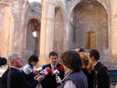 El Ayuntamiento de Lorca inicia las obras de consolidación y adecuación de la iglesia de Santa María para que pueda ser visitada