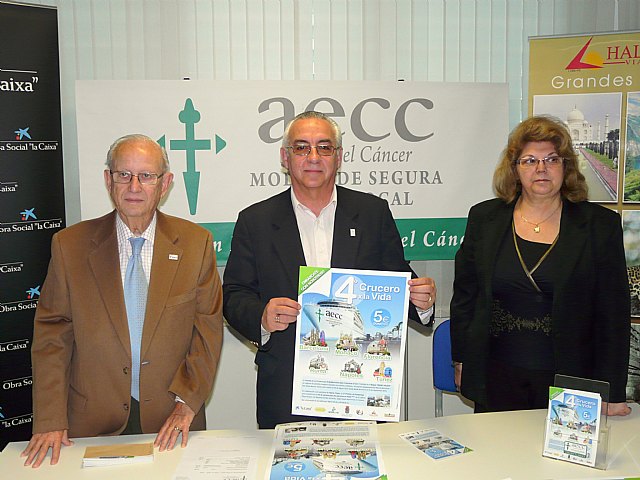 La Junta Local de la Asociación Española Contra el Cáncer en Molina de Segura organiza la cuarta edición del Crucero por la Vida - 1, Foto 1