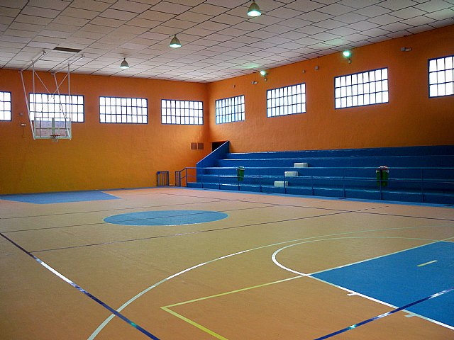 Importantes mejoras en el pabellón del polideportivo municipal de La Unión - 1, Foto 1