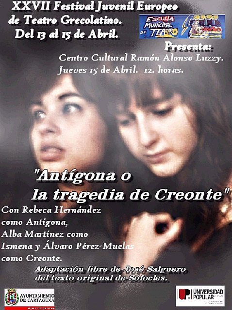 XXVII Festival Juvenil Europeo de Teatro Grecolatino - 1, Foto 1