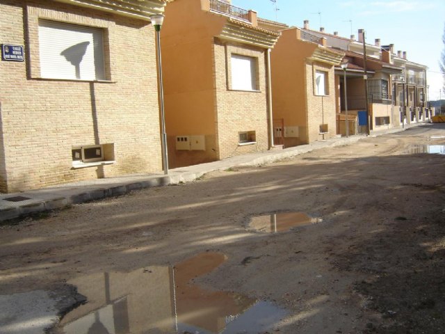 El Grupo Municipal Socialista denuncia el lamentable estado que presentan muchas calles de Archivel - 1, Foto 1
