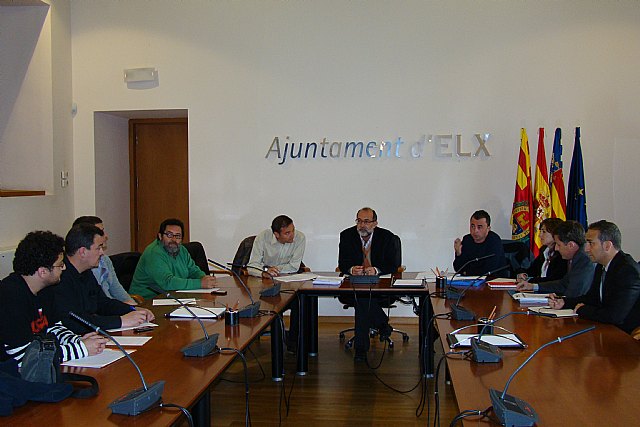 San Javier, Mula, Calasparra, Beniel y Elche se reúnen en la ciudad ilicitana para impulsar el plan Avanza - 1, Foto 1