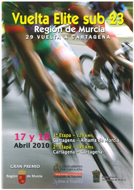 La Vuelta Ciclista a Cartagena saldrá el sábado desde el Paseo de Alfonso XIII - 1, Foto 1