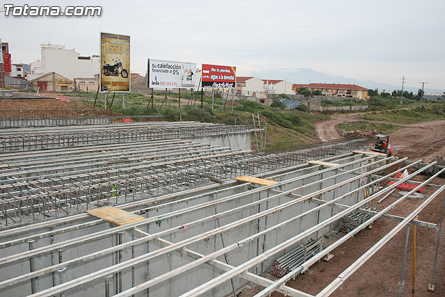 Autoridades municipales visitan las obras de la redonda de “La Kabuki”, en la Avenida Juan Carlos I - 6