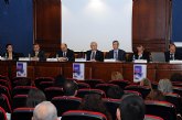 El rector inauguró  la jornada de las ciencias forenses en la Región de Murcia