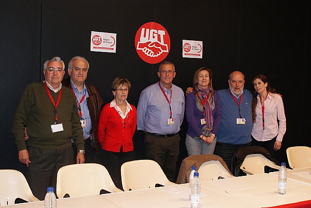 UGT Mar Menor ha celebrado su VI congreso comarcal ordinario en el que ha resultado reelegido Carmelo Martínez como secretario general - 1, Foto 1