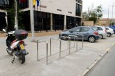 Seis nuevos aparcabicis se suman a los ya existentes en la ciudad