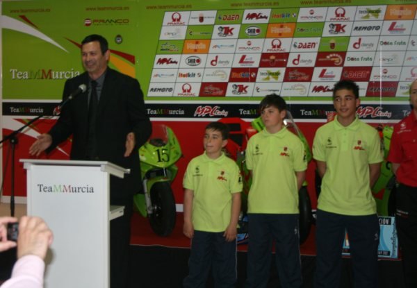 TeaMMurcia, equipo de competición motociclista, se ha presentado en el Hotel Riscal de Puerto Lumbreras - 1, Foto 1