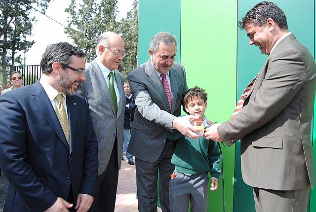 El delegado del Gobierno y el alcalde de Cieza inauguran el nuevo parque Infantil de Tráfico realizado con fondos del Plan E - 1, Foto 1