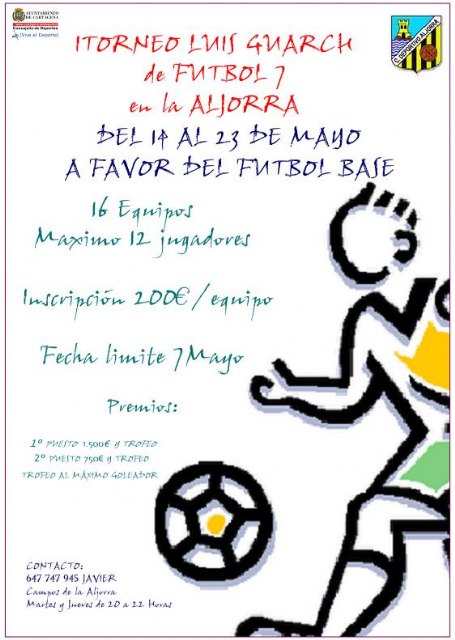 I Torneo Luis Guarch de Fútbol 7 en la Aljorra - 1, Foto 1