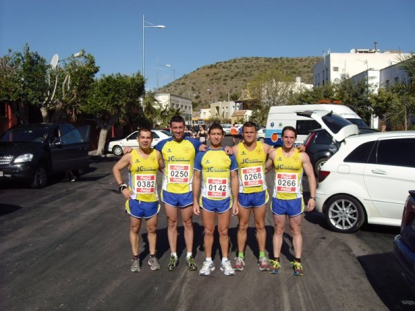 The Athletics Club was present at Tabernas Totana, Murcia, Puerto Lumbreras, Foto 1