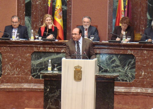 La Asamblea Regional aprueba por unanimidad la moción presentada por el Grupo Parlamentario del PP e impulsada por los alcaldes de la comarca, Foto 2
