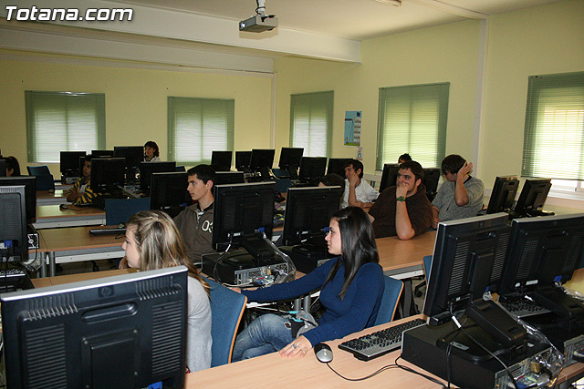 Los alumnos de 4º de la ESO del instituto 