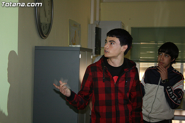 Los alumnos de 4º de la ESO del instituto 