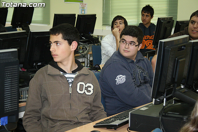 Los alumnos de 4º de la ESO del instituto 