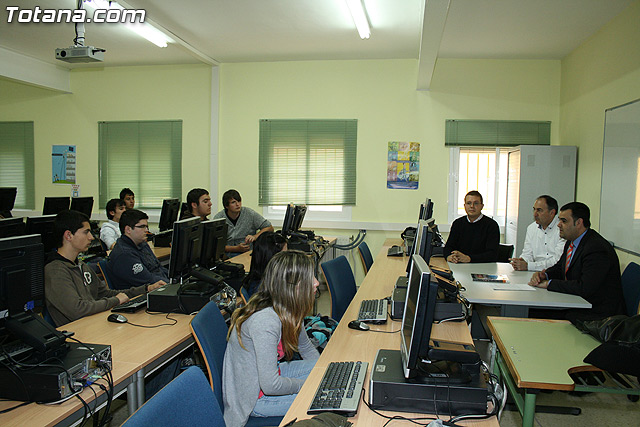 Los alumnos de 4º de la ESO del instituto 