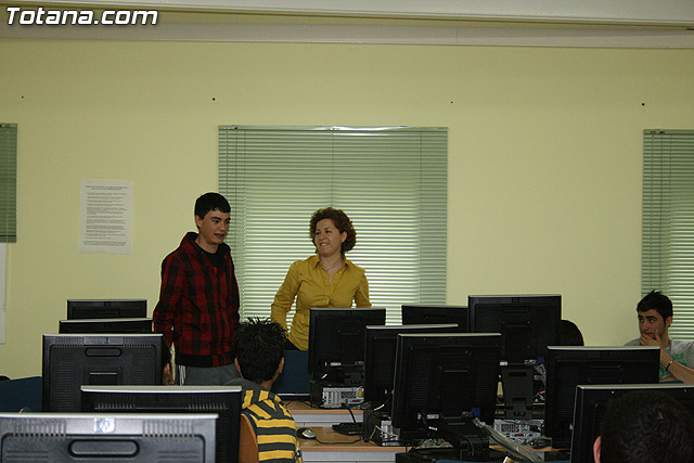 Los alumnos de 4º de la ESO del instituto 