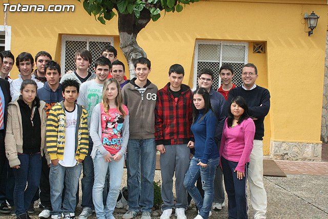 Los alumnos de 4º de la ESO del instituto 