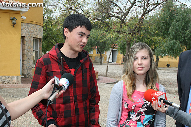 Los alumnos de 4º de la ESO del instituto 