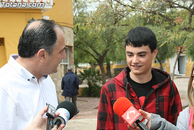 Los alumnos de 4º de la ESO del instituto 