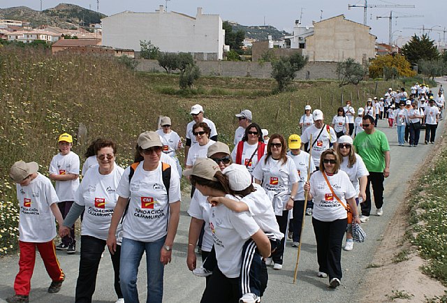 Cerca de 200 lumbrerenses participan en la II Marcha Solidaria de ADICA - 1, Foto 1