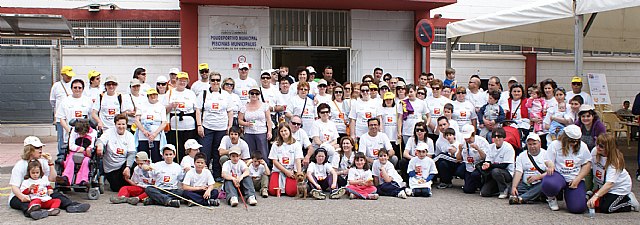 Cerca de 200 lumbrerenses participan en la II Marcha Solidaria de ADICA - 3, Foto 3