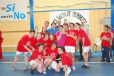 El equipo de Balonmano Infantil Femenino, campen regional