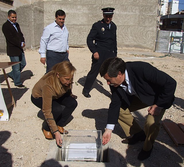 Comienzan la obra de construcción del nuevo Centro Integral de Seguridad de Blanca - 1, Foto 1