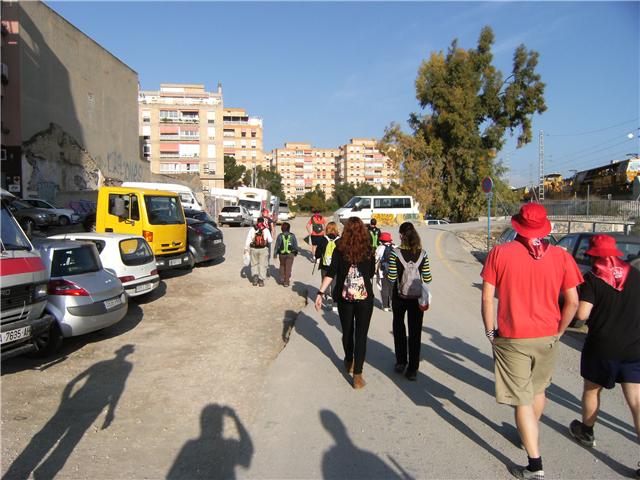 Ocho totaneros de la Parroquia de las Tres Avemaras asistieron a la 