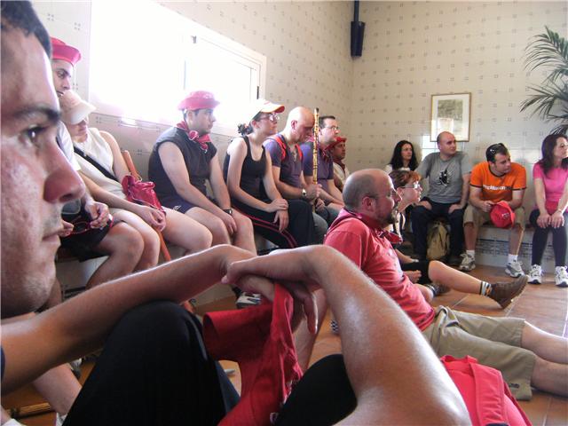 Ocho totaneros de la Parroquia de las Tres Avemaras asistieron a la 