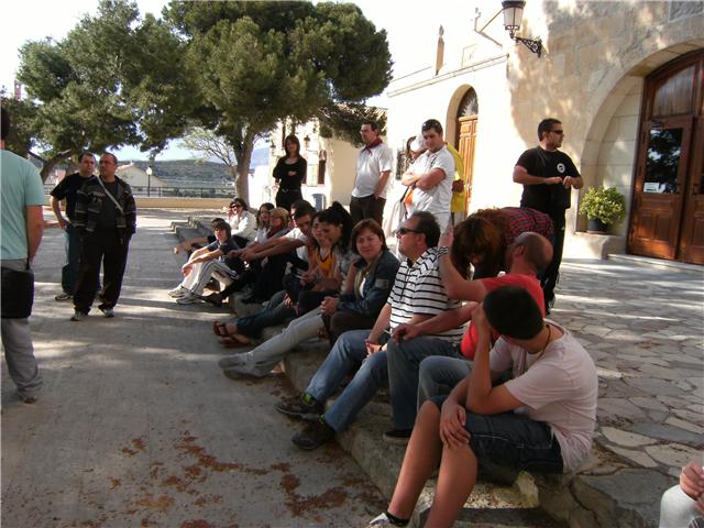 Ocho totaneros de la Parroquia de las Tres Avemaras asistieron a la 