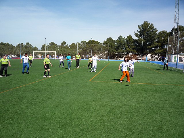 Los alumnos deportistas del Centro Ocupacional José Moya participan en el Campeonato Regional de Fútbol 7, Foto 2